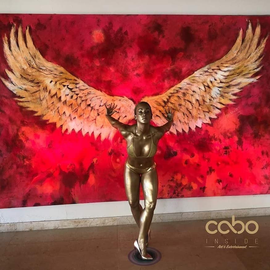 DORADO BODY PAINT ALAS